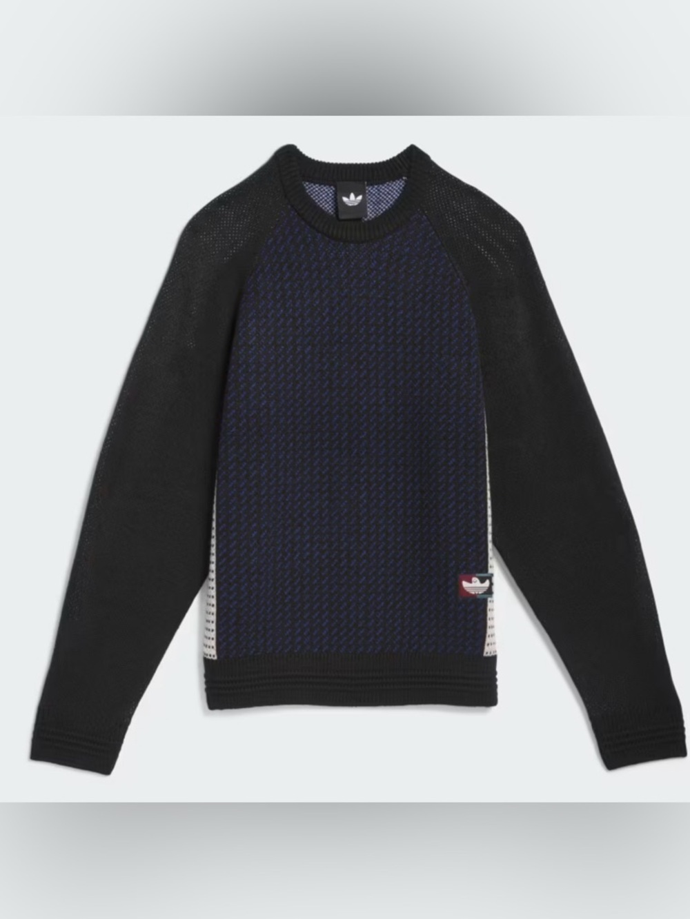 Adidas Shmoofoil Fully Fashioned Crewneck Sweater Sz L
